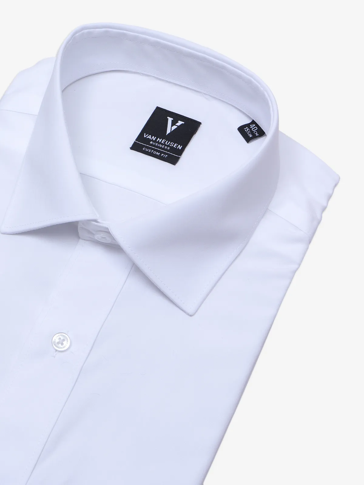 Van Heusen plain white shirt