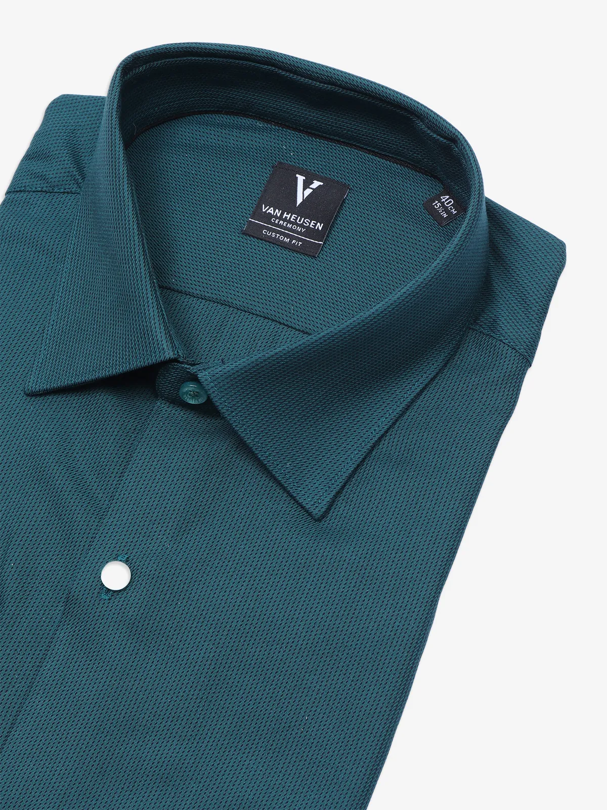 Van Heusen rama blue cotton shirt