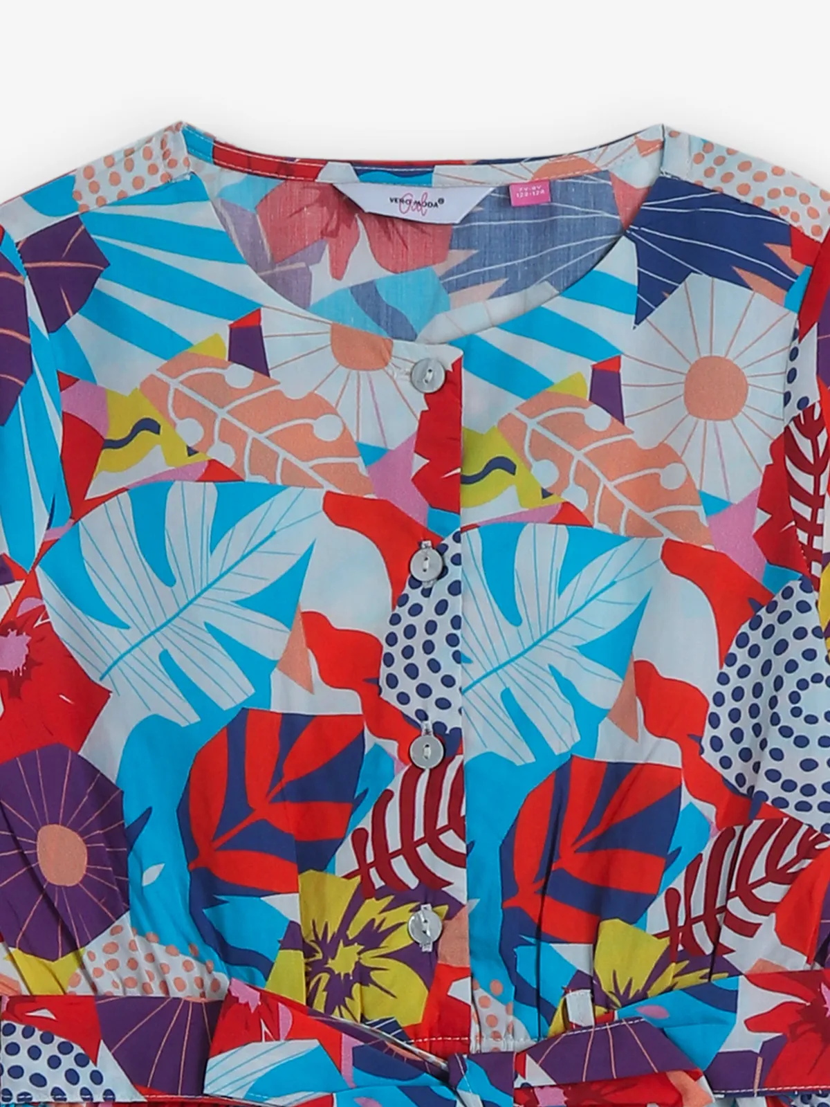 VERO MODA cotton multi printed dress