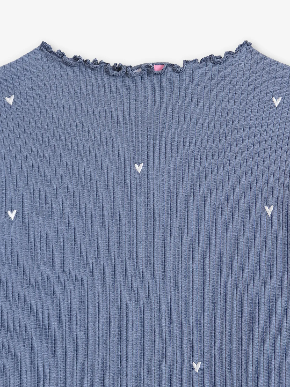 VERO MODA plain grey t-shirt in cotton fabric