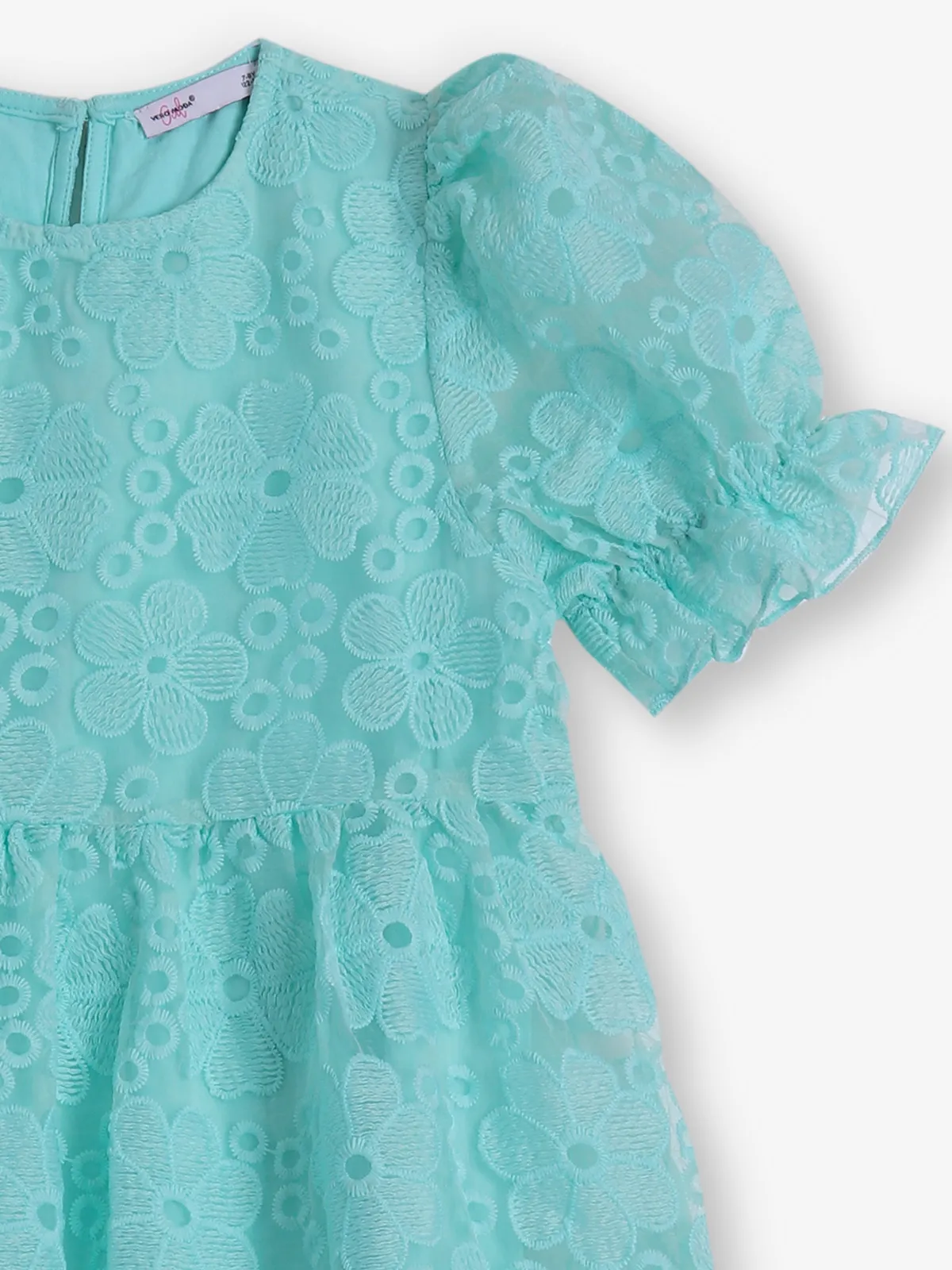 VERO MODA sea green georgette frock