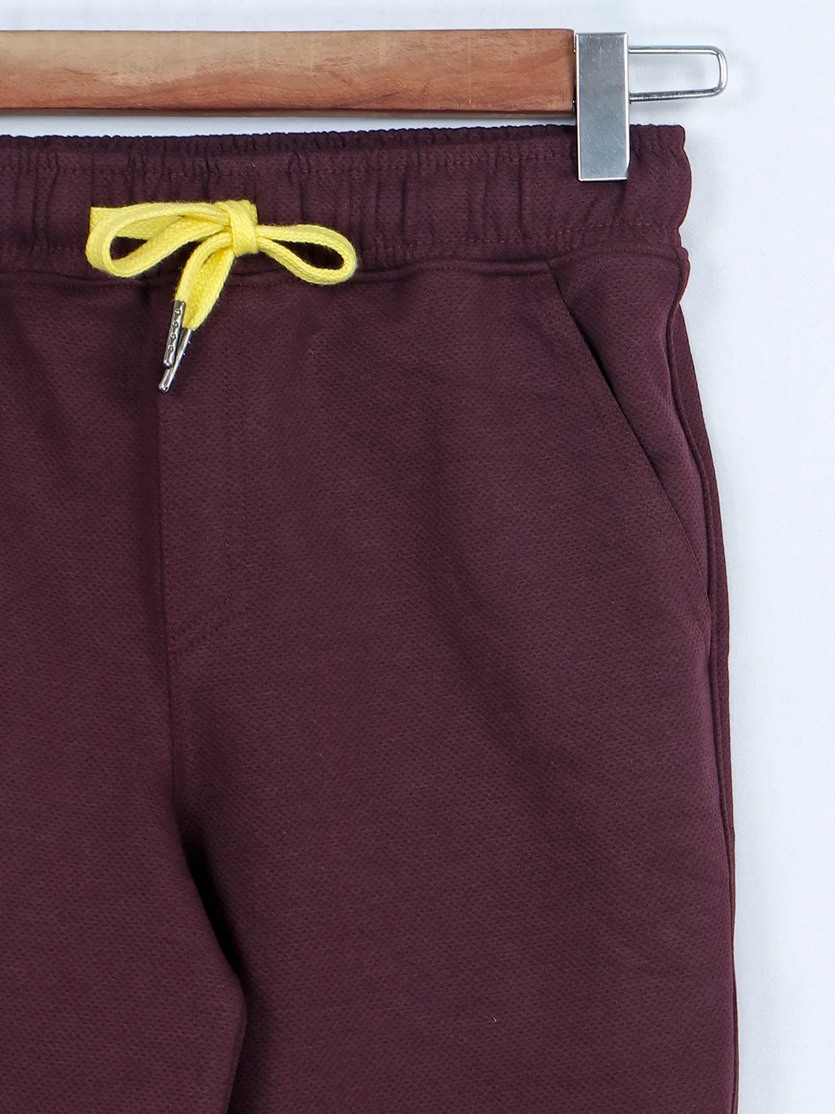 XN Sports wine cotton shorts