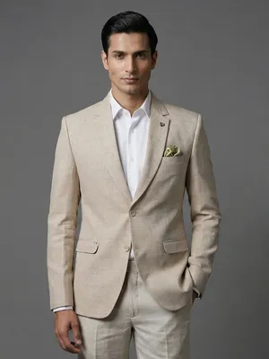 Buy Beige Color Blazers for Men | New Zealand