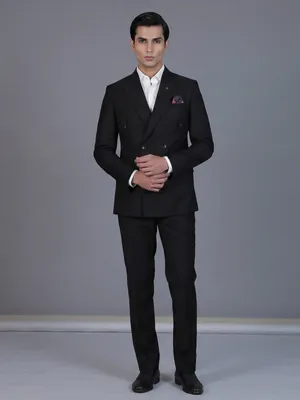 Buy Black Coat Suit for Men - Classic Tuxedos, Jodhpuri &...