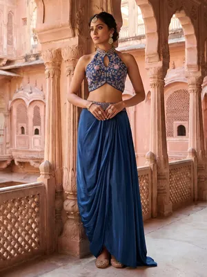 indo western cocktail dress Indo Western Dresses For Cocktail Party