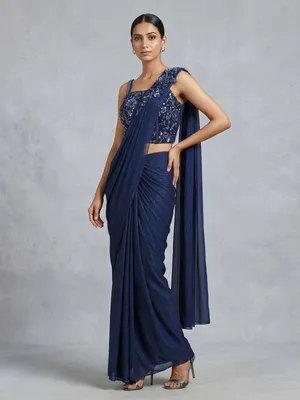 chiffon saree to dress Buy Designer Alouette Chiffon Saree