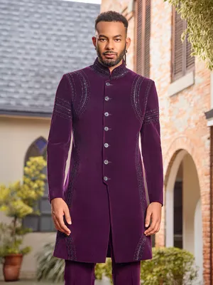 purple indo western dress for men Shop Stylish Purple Indo Western Dress for Men Online In USA
