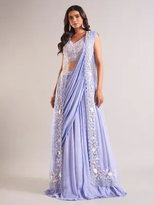 strapless open back dress Party wear Designer Women's Lehenga Saree Dupatta – mahezon