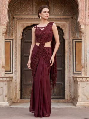 Ready To Wear Sarees - Buy Stylish Pre-Stitched Saree Online in...
