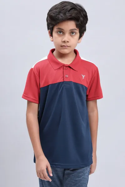 Technosport Boys Active Half Sleeve T-shirt