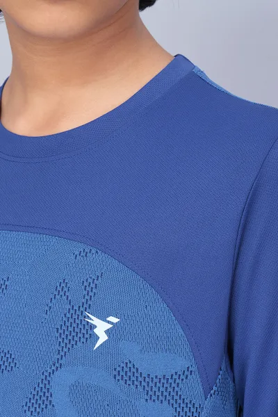 Technosport Boys Active Denim Running T-Shirt