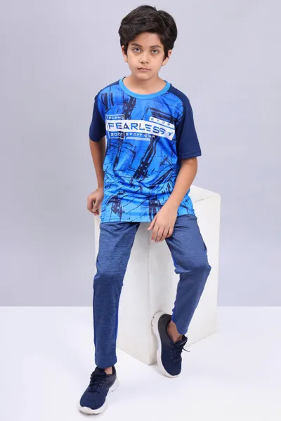 Technosport Boys Active Round Neck T-shirt