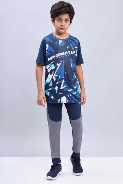 Technosport Boys Active Round Neck T-shirt