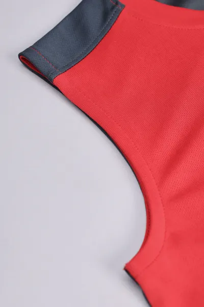 Technosport Boy's Active Red Running Tank Top