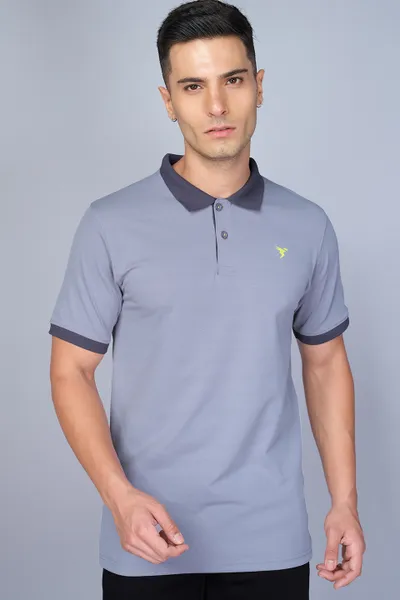 Technosport Mens Active Polo Half Sleeve T-shirt