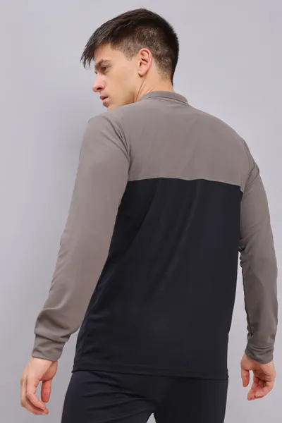 Technosport Men's Active Stone Grey T-Shirt