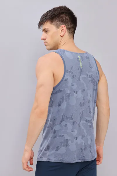 Technosport Men's Active Light Navy Tank Top