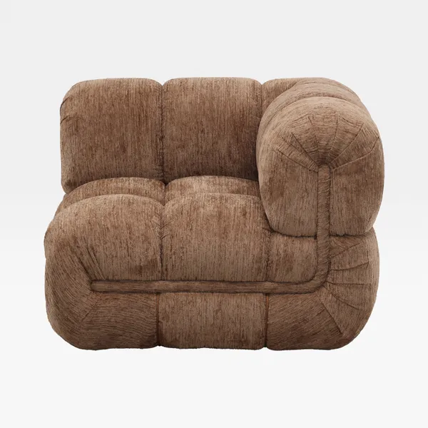 SEABIRD corner modular chair brown