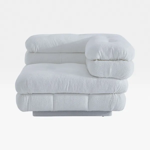 CAMELONT corner modular chair white