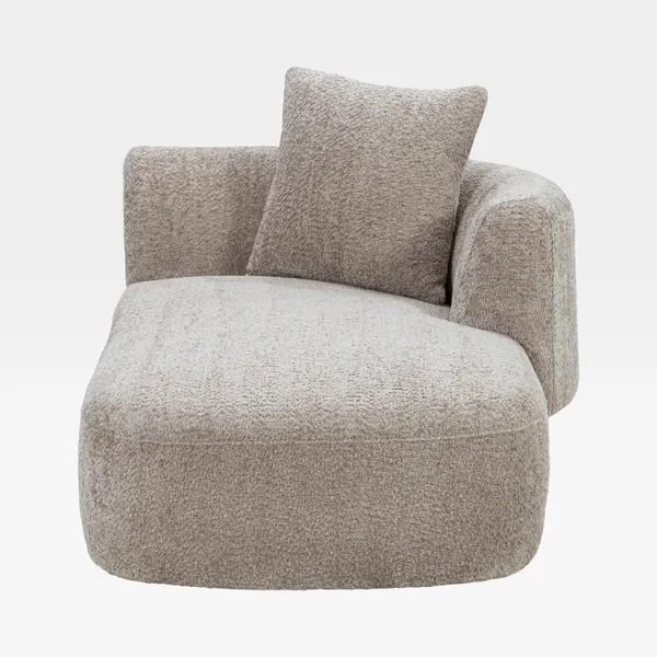 SYDNEY right arm modular chaise taupe