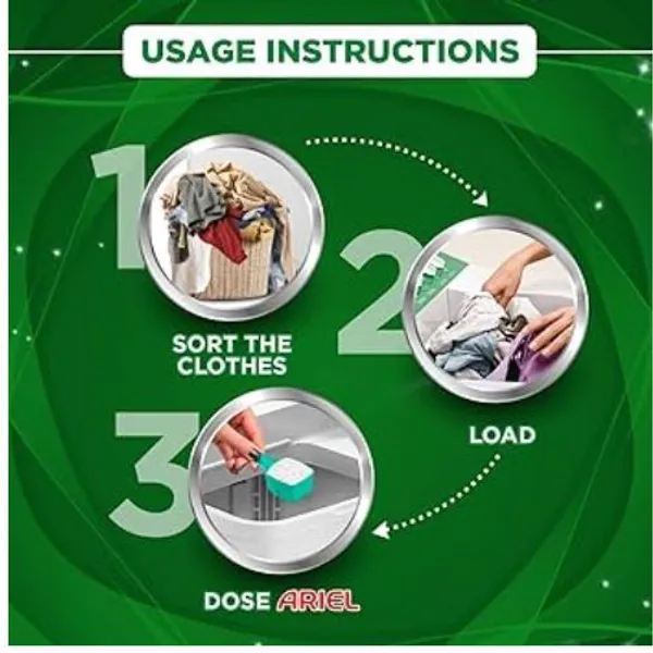 Ariel Laundry Detergent Arabic 6X1Kg
