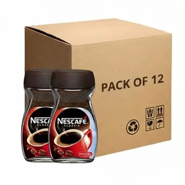 NESCAFE CLASSIC COFFEE 12X200GM
