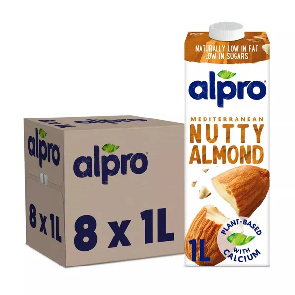 Alpro Almond Drink Original 8x1L