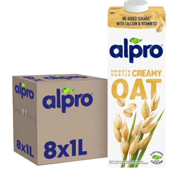 Alpro Oat Drink Original 8x1L