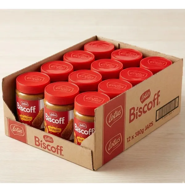 LOTUS BISCOFF SPREAD CRUNCHY 12X380GM