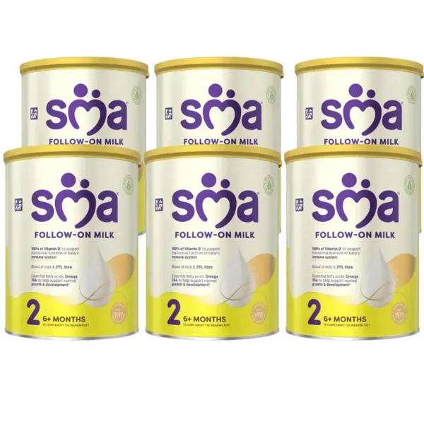 SMA 2 MILK POWDER 6X800GM