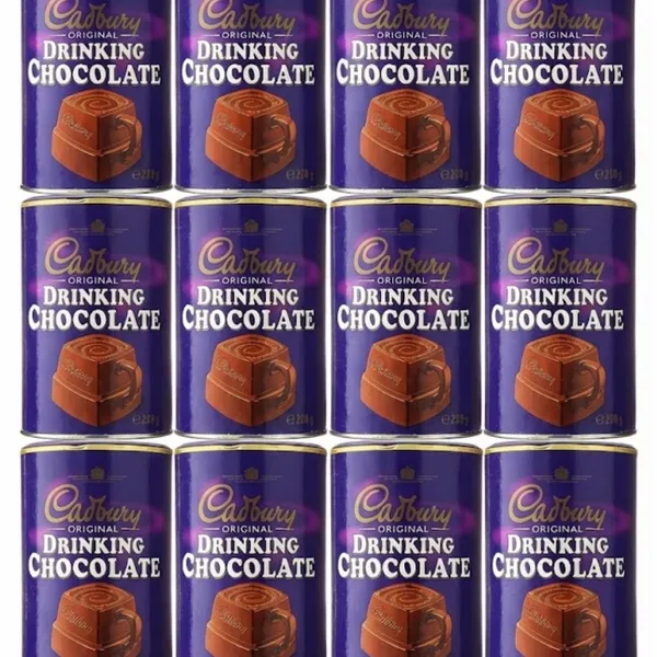 CADBURY DRINKING CHOCOLATE 12X250GM