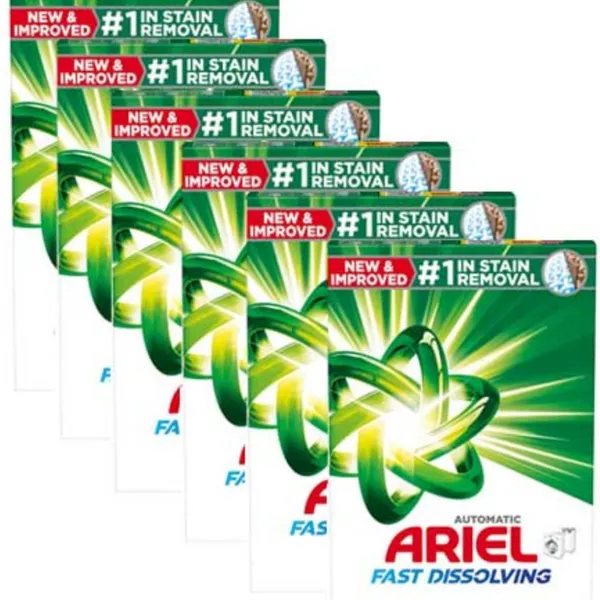 ARIEL WASHING POWDER 6X1.5KG