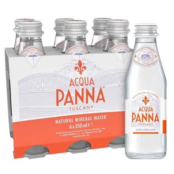 Acqua Panna Mineral Water Glass (English) 4X6X250Ml