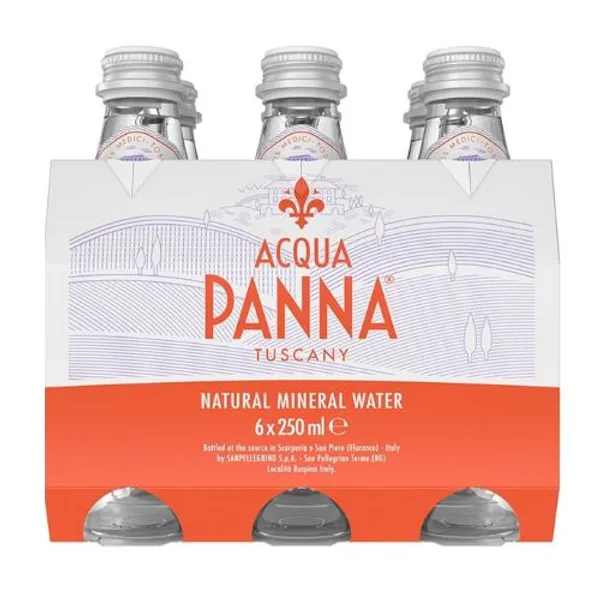 Acqua Panna Mineral Water Glass (English) 4X6X250Ml