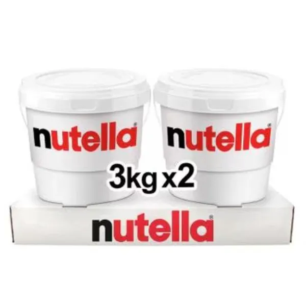 Nutella Hazelnut Spread (Italy) 2x3kg