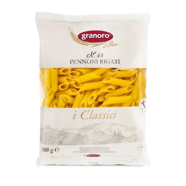 GRANORO PENNONI RIGATI PASTA 43 24X500GM