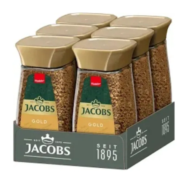 JACOB GOLD COFFEE 6X190GM