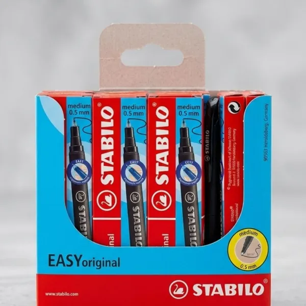 3 catridges for STABILO EASY original medium 0.5mm 24xPacks Refill