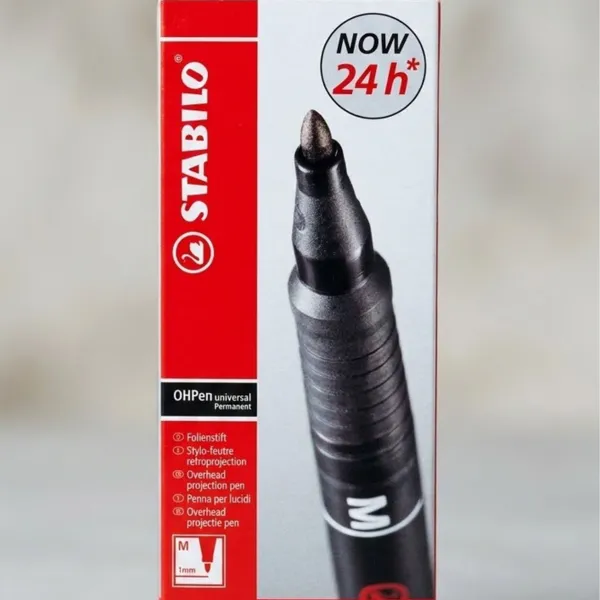 Overhead projection pen permanent (blue) 10 pcs