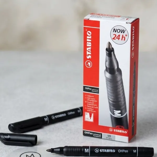 Overhead projection pen permanent (blue) 10 pcs