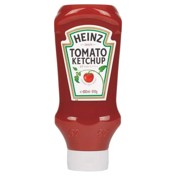HEINZ TOMATO KETCHUP 8X910GM