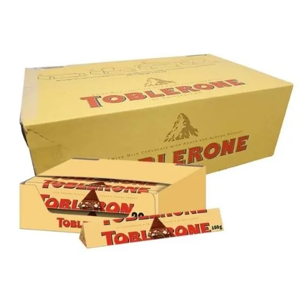 Toblerone Chocolates (English) 4x20x100g