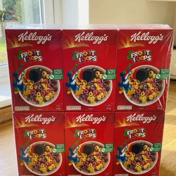 KELLOGGS FROOT LOOPS 6X375GM