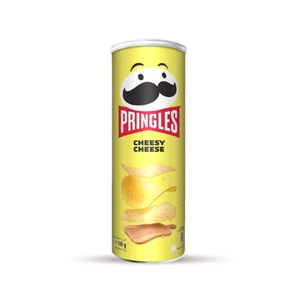 Pringles Cheesy Cheese Potato Chips 19X165Gm