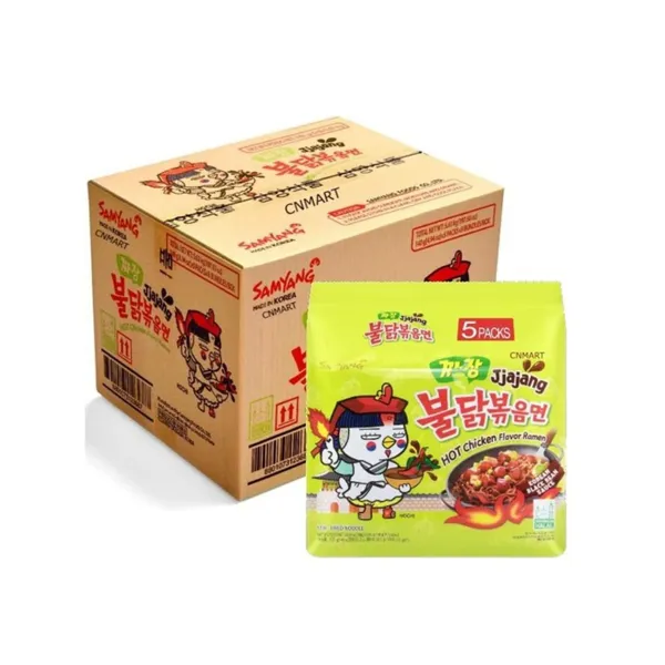 SAMYANG JJAJANG HOT CHICKEN 40X140GM