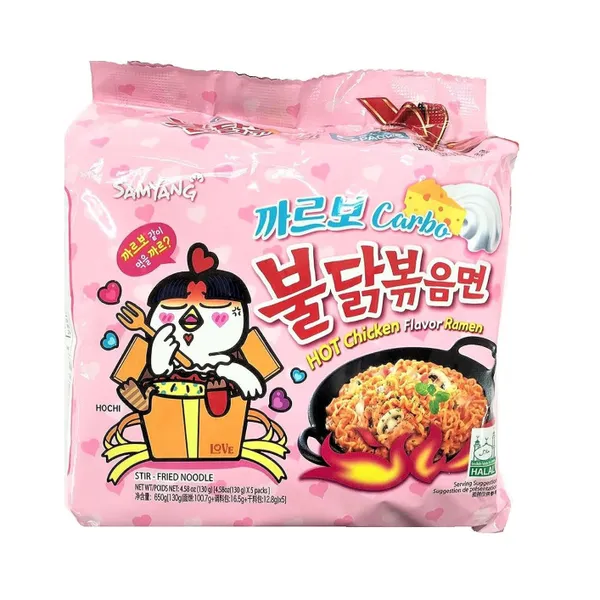 Samyang Carbonra Hot Chicken 8X5X130 GM