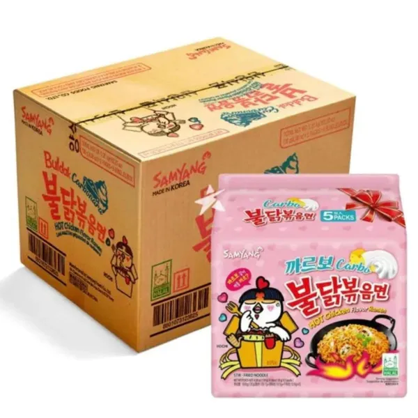 Samyang Carbonra Hot Chicken 8X5X130 GM