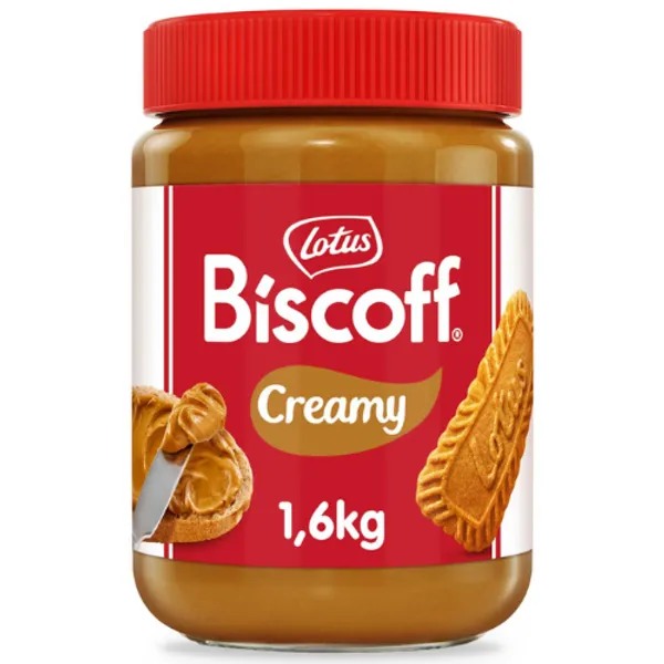 Lotus Biscoff Smooth Spread 4X1.6Kg