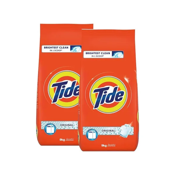 TIDE DETERGENT 2X9 KG