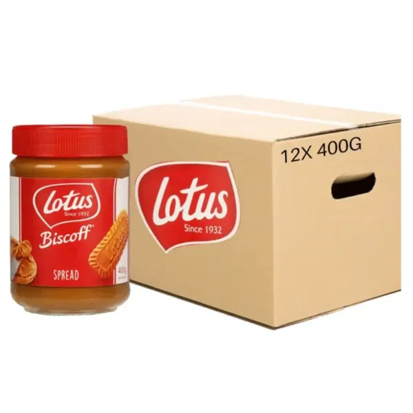 LOTUS SPREAD CREAMY (AL) 12x400GM C